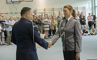 Podinsp. Anna Kos pierwszą kobietą na stanowisku kierowniczym w braniewskiej policji